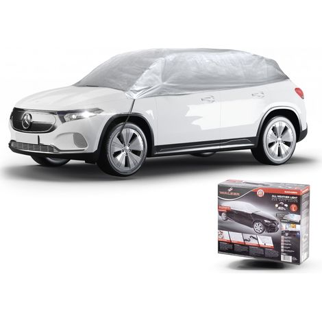 Bâche pour voiture All Weather Light demi-garage taille L gris clair (1/5)