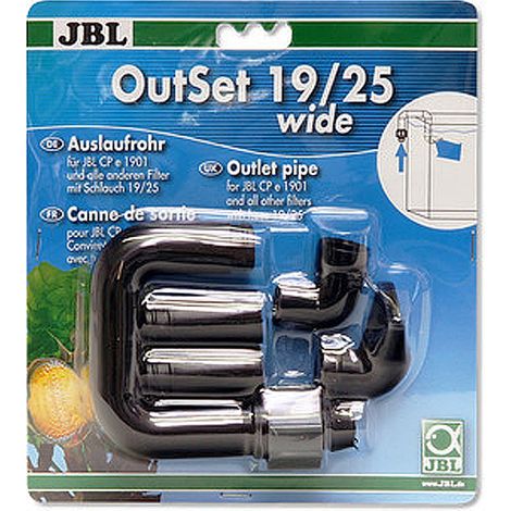 JBL OutSet 19/25 - uscita per filtro esterno per acquario (1/4)