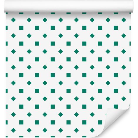 Papier peint à pois blancs, petit détail pour salon et chambre 50x1000 cm (1/5)