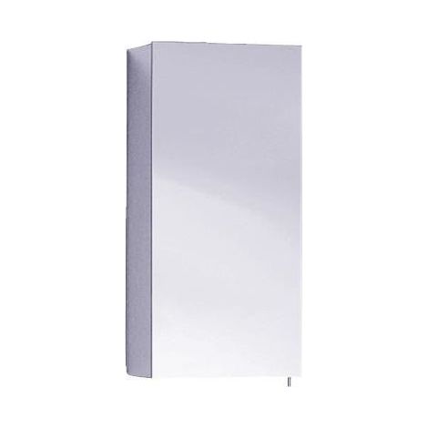 Armario con espejo ROYAL 30 anodizado plateado 350 x 600 x 143 mm tope derecho KEUCO