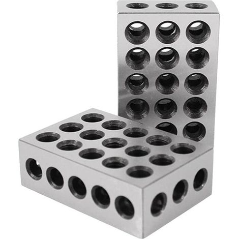 Dieses Set eignet sich für diverse Bearbeitungs- und Fräswerkzeuge und umfasst 23 Präzisionsendmaße (25-50-75 mm) aus gehärtetem Stahl.
