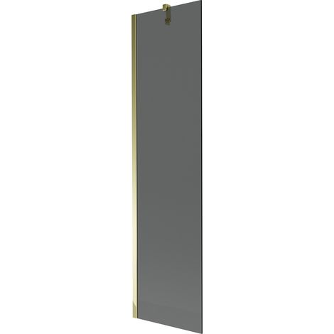 Mexen Next paratia doccia 1-antabigli 50 x 150 cm, grafite, oro - 895-050-000-00-40-50 (1/5)