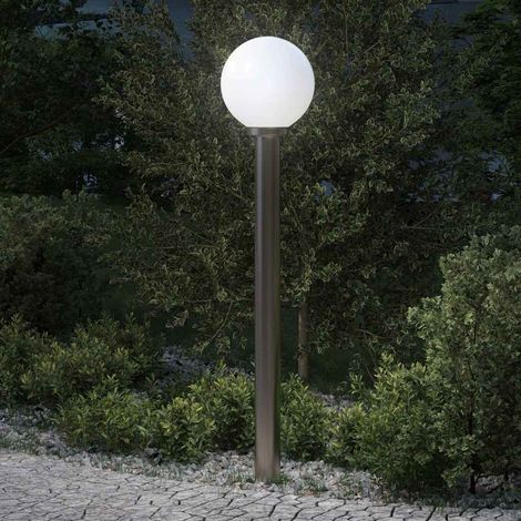 vidaXL Lampada a paletto 120 cm in Acciaio Inox IP44