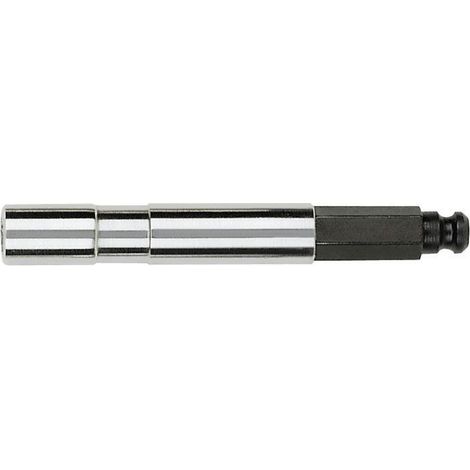WITTE magnetischer Bithalter mit Haltefeder und 5/16"-Führung