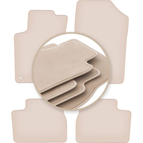 Tapis beiges PREMIUM pour : Peugeot 207 SW, break, hayon 2006-2012 (1/5)