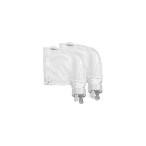Set mit 2 robusten Nylon-Schlammbeuteln. Großvolumiger Filter für Polaris 280 und 480 Reinigungsgeräte. Verstärkte Nähte und Reißverschluss.