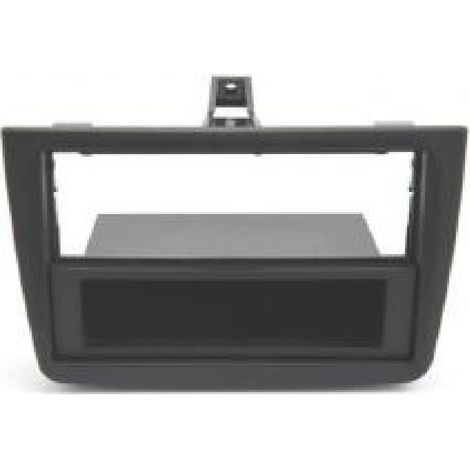 Facade autoradio 1DIN ALFA MITO ap14 noir - avec vide poche