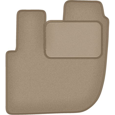 Alfombrilla de terciopelo para el conductor para: camión DAF LF (2002-) beige (1/5)