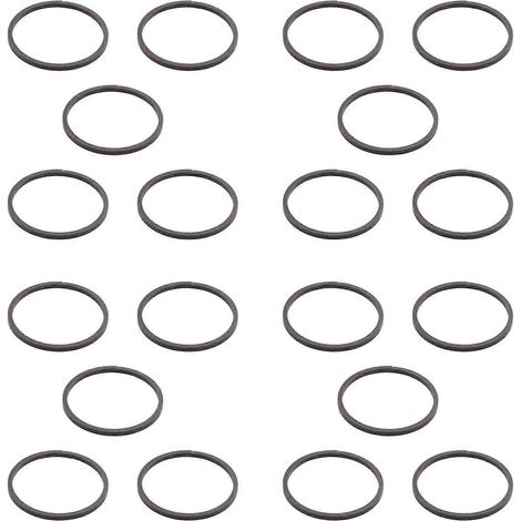 Jeu de 20 joints d'huile d'arbre à cames pour moteur automobile, compatibles avec Buick LaCrosse, Chevrolet Equinox et Cadillac (référence 12574477) (1/5)