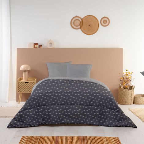 Couette imprimée Oasis - Chaude 350g/m2 - 240x260cm