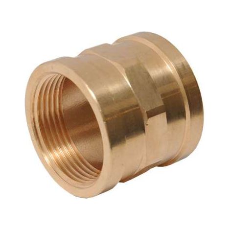Viega Muffe 3/8" (IG/IG) 3270 in Rp3/8 x Rp3/8 Rotguss, 282349