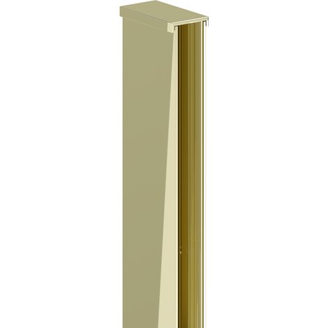 Mexen Wandbefestigungsleiste für Duschwand 8 mm, gold - 800-00-50 (1/2)