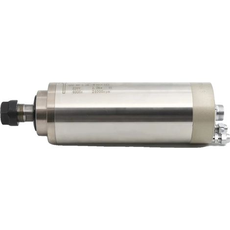 Moteur de broche refroidi par eau, haute efficacité, applications polyvalentes, Juste broche 220V (1/2)