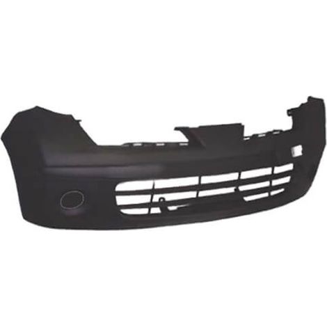 Pare-choc avant à peindre avec trous anti-brouillards Nissan Micra K12 phase 2 et 3 2005-2010