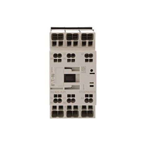 Contacteur de puissance DILM25-11 (230 V 50 Hz, 240 V 60 Hz) - PI 3P 380 V 400 V 11 kW 1NO + 1NC 230 V CA à enclenchement rapide 199284 (1/3)