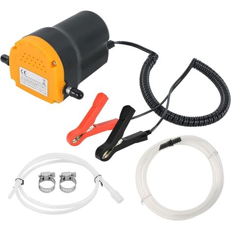 Extracteur de Pompe de vidange d’Huile Pompe à Huile de Pompe Diesel 12V 80W,Pompes à Carburant de Pompe Diesel,Pompe de Transfert de Carburant(ne pompez Pas d’Eau, d’Essence) (1/4)