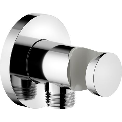 Presa e supporto doccetta fisso rivestito in teflon Nobili Carlo AD150/17CR