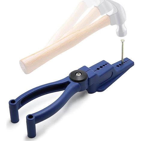 Extracteur De Clous Pince à Clous Pour Marteler Outil à Main Portable Guide De Protection des Doigts Pince à Joints Pour le Travail (1/4)