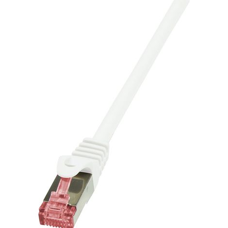 LogiLink Cat.6 S/FTP, 7.5m cable de red Blanco 7,5 m Cat6 S/FTP (S-STP)