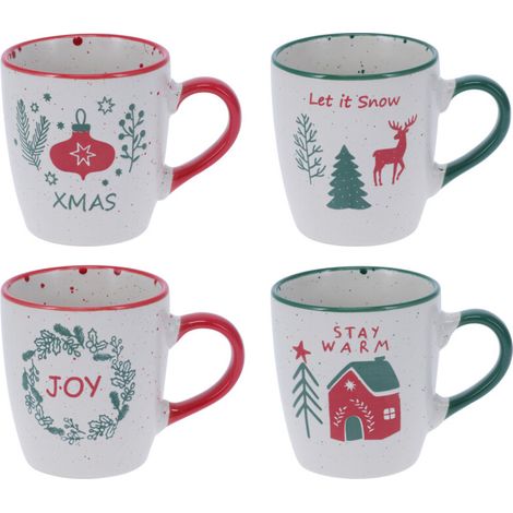 Set Weihnachtsbecher, 4 x 200 ml (1/5)