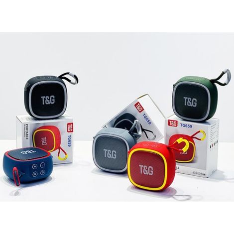 Enceinte Bluetooth - Mini Enceinte Portable Sans Fil - Pour Sport Et Plein Air - Vert - 1 Pièce (1/5)