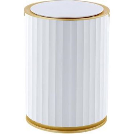Poubelle Intelligente avec Capteur Étanche pour Cuisine et Salle de Bain, Grande Capacité pour Bureau et Chambre