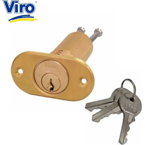 CILINDRO VIRO 714 TONDO FISSO PER SERRATURE APPLICARE (1/2)