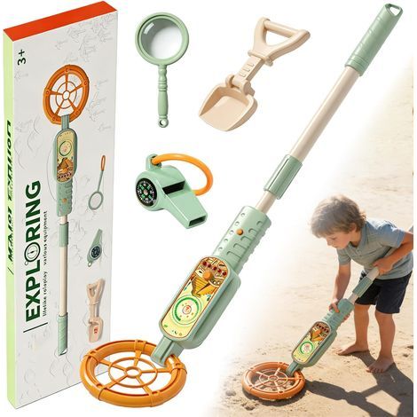 Détecteur de métaux pour enfants. détecteur de métaux. portable pour enfants. avec indicateur sonore. détecteur de métaux pour enfants. réglable de 60 à 80 cm. pour l'exploration en plein (1/5)