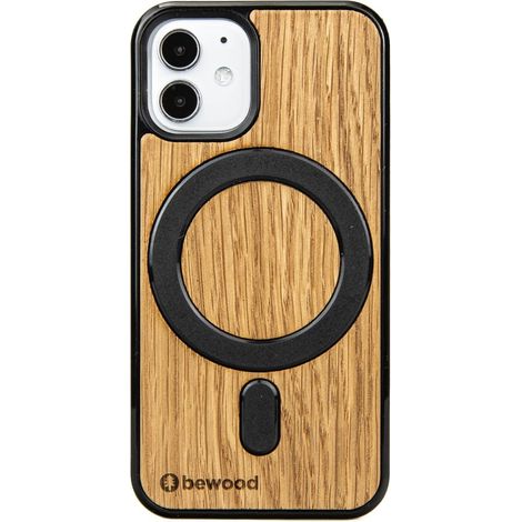 Custodia in legno Bewood per iPhone 12 Mini MagSafe in rovere (1/5)