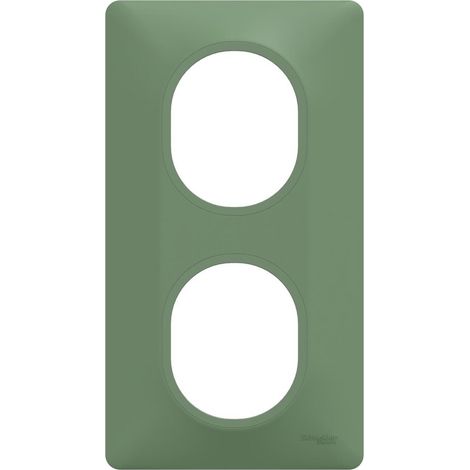 Plafoniera doppia verticale Ovalis, SCHNEIDER ELECTRIC, verde foresta SCHNEIDER ELECTRIC (1/5)