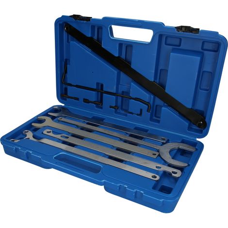 Brilliant Tools Lüfter-Naben-Schlüssel-Satz, 11-tlg. (1/5)