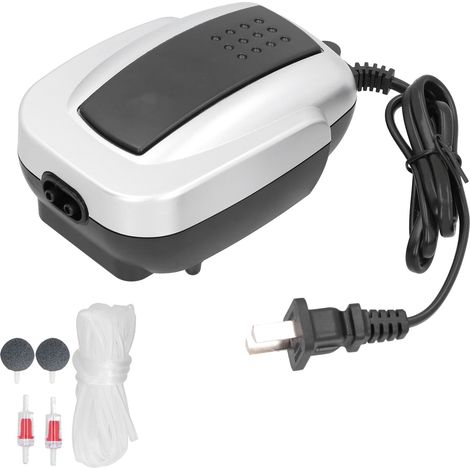 Pompe à oxygène haute puissance, silencieuse et compacte, portable, pour aquarium. (1/5)