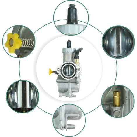Carburateur PE28 RSZ 6100-KW6-680 Pour NSR150 PRO carburateur d'origine, dédié à la NSR150, améliore les performances. (1/3)