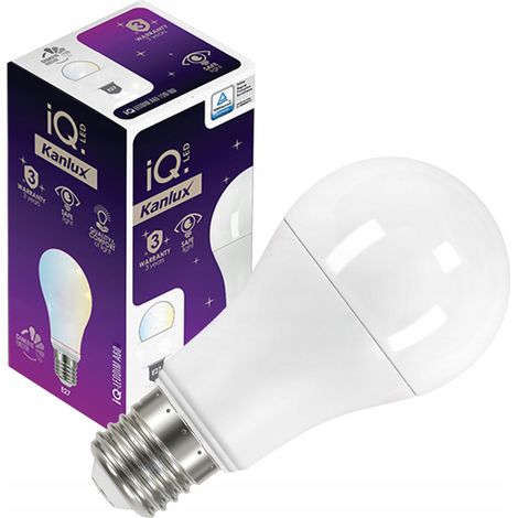 LED-Glühbirne A67 E27 - 19W - 6500K - Kaltweiß - Hohe Lichtausbeute -