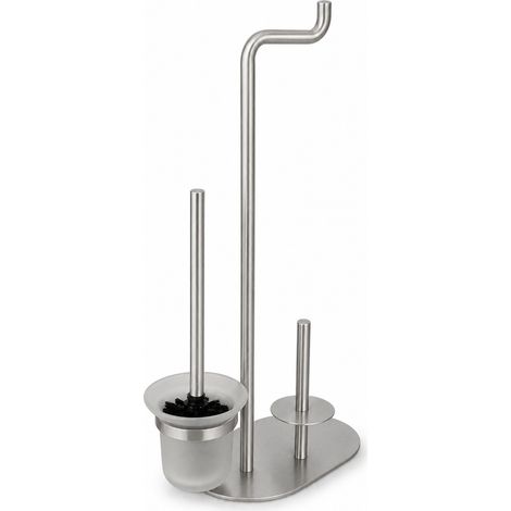 Deante Modello moderno supporto 3-in-1 per carta da bagno e spazzola WC (1/2)