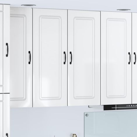 Küchenschrank Kalmar Hochglanz Weiß 80 x 31 x 100 cm