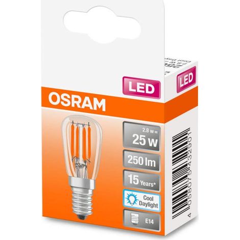 LED SPECIAL T26 Ampoule LED Culot E14, 2,80W = 25W équivalent incandescent Lumière du jour froide 6500K, pack unique (1/5)