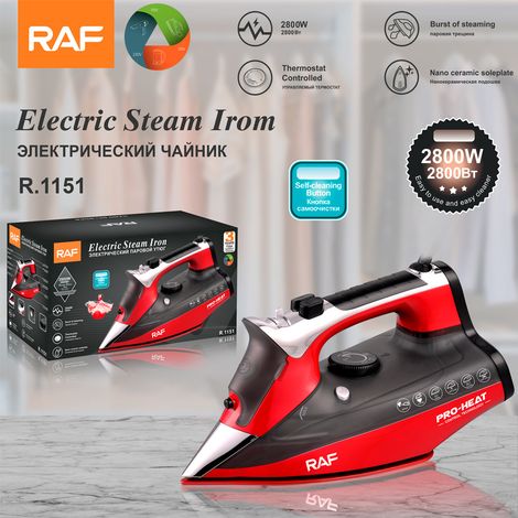 Fer à repasser vapeur domestique aux normes européennes - 2800 W - Machine à repasser portable (1/4)