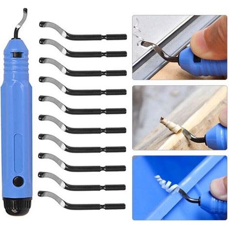 Défonceuse multi-matériaux 10 lames bois/métal/PVC (1/4)