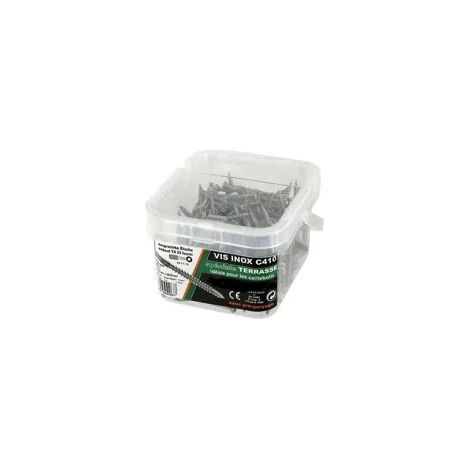 Vis Terrasse Edelstahl C410 5x60mm – 200 Stück – Vynex