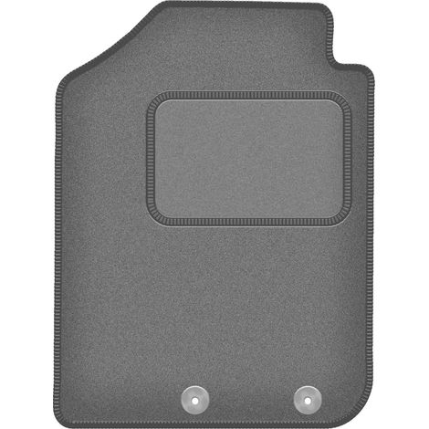 Tapis de sol conducteur en velours pour : Dacia Spring hatchback (2021-) graphite (1/5)