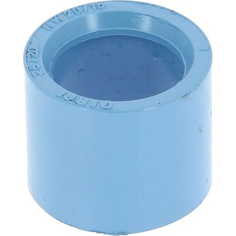 Réduction simple PVC bleu air comprimé mâle-femelle Ø25x20