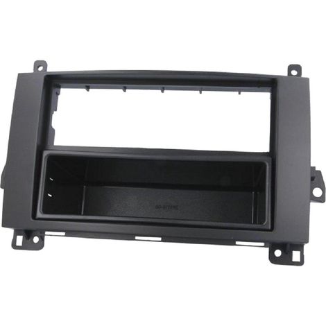Facade autoradio FA180 compatible avec Mercedes Classe A B Viano Vito 04-14 1Din VP