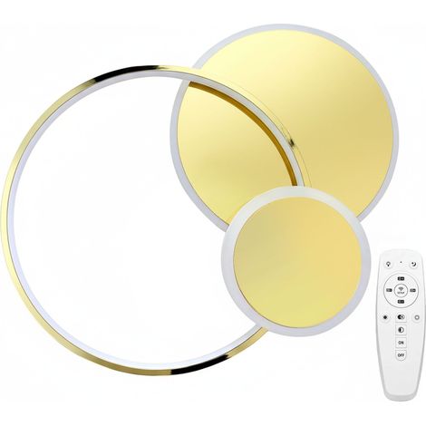LAMPADA DA SOFFITTO TOOLIGHT APP1710-C GOLD LED +REMOTE CONTROL