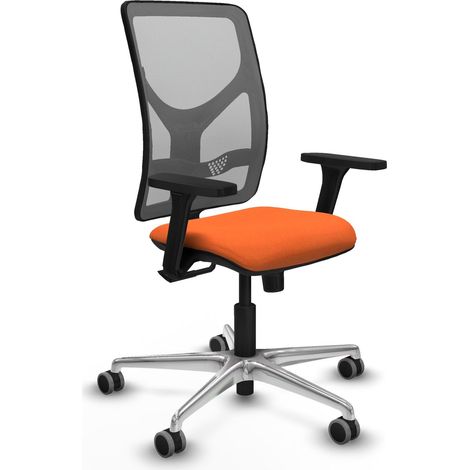 Sedia da ufficio piqueras y crespo Motilla grigio arancione comfort (1/2)