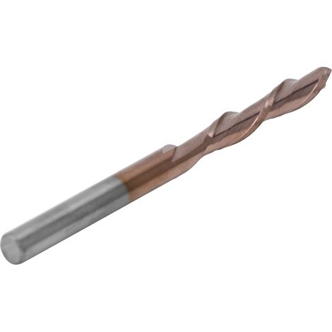 Doppelseitiger Fräser aus hartem und langlebigem Wolframstahl, CNC-gefräst für Holzbearbeitung, Abmessungen 4x4x22x55L (1/5)