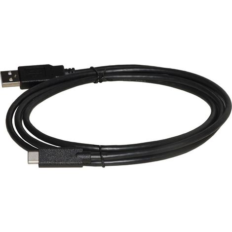 Link Accessori LKC2018H USB Kabel USB 2.0 1,8 m USB A USB C Schwarz