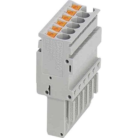 [NEUWERTIG] Phoenix Contact 3209963 Steckerteil Grau Reihenklemmen Steckverbinder Stecker B-Ware (1/2)