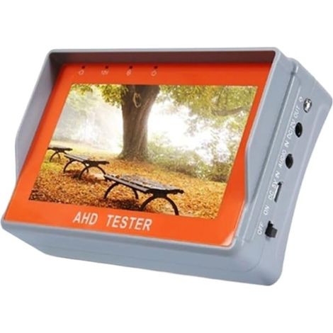 Testeur de vidéosurveillance prenant en charge la caméra IP Testeur De Vidéosurveillance IV8W 4K 5 Pouces AHD/CVI/TVI CVBS, Test De Caméra Analogique De Sécurité, Moniteur De Vidéosurveillance Avec En (1/5)