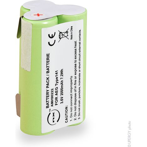 NX - Batterie aspirateur compatible AEG 3.6V 2000mAh - TYPE141 (1/2)